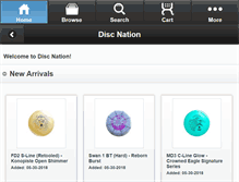 Tablet Screenshot of discnation.com